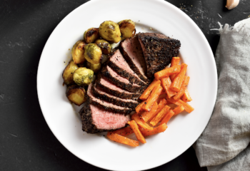 Angus Tri Tip with Sweet Potato Fries