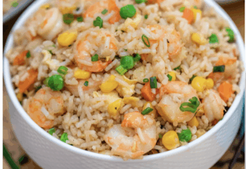 Garlic Shrimp Fried Rice