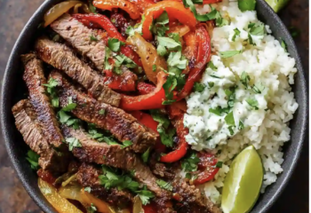 Lean Fajita Steak Bowl