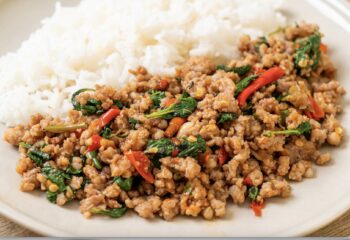 Thai Basil Ground Turkey Bowl