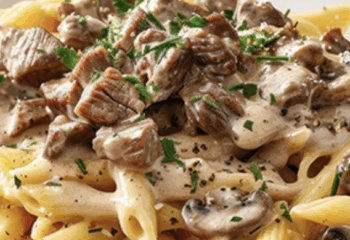 Harris Ranch Grass Fed Beef Steak Stroganoff