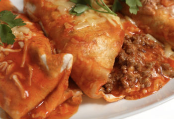 Low Carb Shredded Steak Enchilaldas