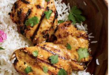 Grilled Thai Chicken with Peanut Sauce