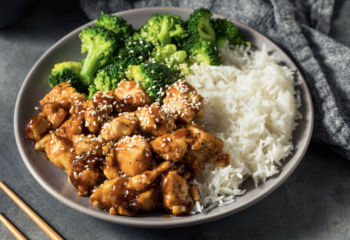 Honey Sesame Orange Chicken