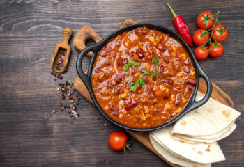 Vegetarian Chorizo Chili Bowl