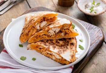 Grilled Chipotle Carnitas Quesadilla