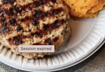 Protein Burger Bowl with Sweet Potato