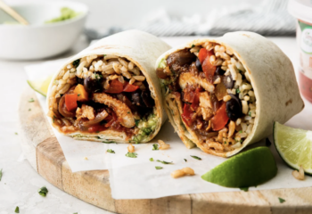 Grilled Chicken Fajita Burrito