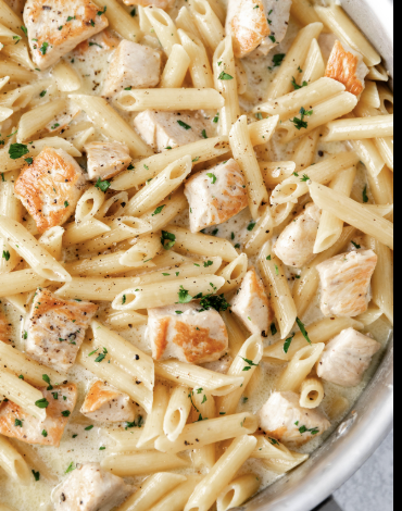 Low Cal Chicken Alfredo