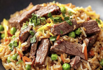 Garlic Butter Steak Fried Rice
