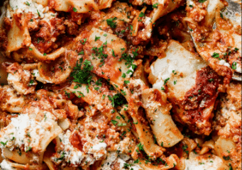 Deconstructed Basil Pesto Lasagna Bolognese